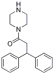 3,3-diphenyl-1-(piperazin-1-yl)propan-1-one CAS#: 88372-34-3