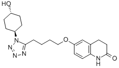 3,4-DIHYDRO-6-[4-[1-(TRANS-4-HYDROXYCYCLOHEXYL)-1H-TETRAZOL-5-YL]BUTOXY]-2(1H)-QUINOLINONE CAS#: 87153-04-6
