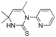 3,4-Dihydro-4,4,6-trimethyl-1-(pyridin-2-yl)-2(1H)-pyrimidinethione CAS#: 80500-90-9