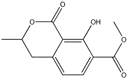 3,4-Dihydro-8-hydroxy-3-Methyl-1-oxo-1H-2-benzopyran-7-carboxylic Acid Methyl Ester CAS#: 83769-04-4
