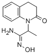 3,4-Dihydro-N-hydroxy-alpha-methyl-2-oxo-1(2H)-quinolineethanimidamide CAS#: 85475-51-0