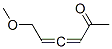 3,4-Hexadien-2-one, 6-methoxy- (9CI) CAS#: 87180-65-2