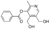 3,4-Pyridinedimethanol, 5-(benzoyloxy)-6-methyl- CAS#: 80503-44-2