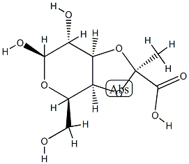 3,4-pyruvylated galactose CAS#: 82556-10-3