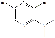 3,5-DIBROMO-N,N-DIMETHYLPYRAZINAMINE CAS#: 84539-07-1