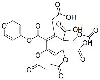 3,5-diacetoxy-2-acetoxymethyl-6-phenethyl-tetrahydro-pyran-4-yl ester CAS#: 85422-91-9