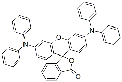 3',6'-Bis(diphenylamino)spiro[isobenzofuran-1(3H),9'-[9H]xanthen]-3-one CAS#: 80323-08-6