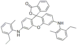 3',6'-bis[(2-ethyl-6-methylphenyl)amino]spiro[isobenzofuran-1(3H),9'-[9H]xanthene]-3-one CAS#: 84373-12-6