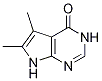 3,7-Dihydro-5,6-dimethyl-4H-pyrrolo[2,3-d]pyrimidin-4-one CAS#: 82703-35-3