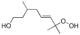 3,7-Dimethyl-7-(hydroperoxy)-5-octene-1-ol CAS#: 81113-73-7