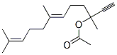 3,7,11-trimethyldodeca-6,10-dien-1-yn-3-yl acetate CAS#: 84434-24-2