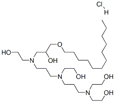 3,7,11-tris(2-hydroxyethyl)-15-oxa-3,7,11-triazaheptacosane-1,13-diol hydrochloride CAS#: 82799-33-5