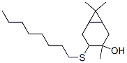 3,7,7-trimethyl-4-(octylthio)bicyclo[4.1.0]heptan-3-ol CAS#: 85187-15-1