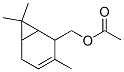 (3,7,7-trimethylbicyclo[4.1.0]hept-3-en-2-yl)methyl acetate CAS#: 84864-55-1