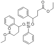 3,8,10-Trioxa-9-silatetradecan-14-oic acid, 4-oxo-7,9,11-triphenyl-, e thyl ester CAS#: 85905-70-0