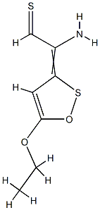 3H-1,2-Oxathiole-delta3,alpha-acetaldehyde,alpha-amino-5-ethoxythio-(8CI) CAS#: 802004-07-5
