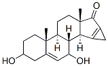 3H-Cycloprop[15,16]androsta-5,15-dien-17-one,15,16-dihydro-3,7-dihydroxy-, CAS#: 82543-07-5
