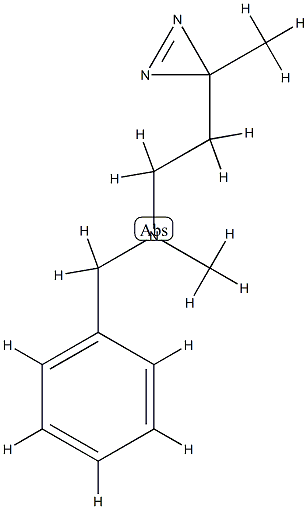 3H-Diazirine,3-[2-(benzylmethylamino)ethyl]-3-methyl-(8CI) CAS#: 801204-59-1