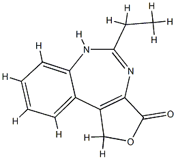3H-Furo[3,4-d][1,3]benzodiazepin-3-one,5-ethyl-1,4-dihydro-(8CI) CAS#: 803620-94-2