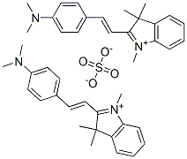 3H-Indolium, 2-[2-[4-(dimethylamino) phenyl] ethenyl]-1,3,3-trimethyl-, sulfate CAS#: 84455-53-8