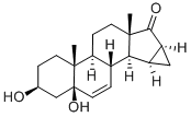 (3b,5b,15a,16a)-15,16-Dihydro-3,5-dihydroxy-3'H-cycloprop[15,16]androsta-6,15-dien-17-one CAS#: 82543-15-5