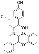 4-[1-hydroxy-2-[(8-phenyl-7,10-dioxabicyclo[4.4.0]deca-1,3,5-trien-9-y l)methylamino]propyl]phenol hydrochloride CAS#: 87081-18-3