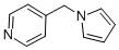 4-(1H-PYRROL-1-YLMETHYL)PYRIDINE CAS#: 87451-35-2