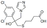 4-[2-(2,4-dichlorophenyl)-2-hydroxy-3-imidazol-1-yl-propyl]sulfanylbut anoic acid CAS#: 87049-57-8