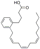 4-[2-[(2Z,5Z,8Z)-tetradeca-2,5,8-trienyl]phenyl]butanoic acid CAS#: 85924-33-0