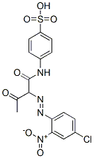 4-[[2-[(4-chloro-2-nitrophenyl)azo]-1,3-dioxobutyl]amino]benzenesulphonic acid CAS#: 84030-34-2