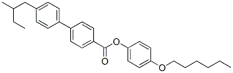 4'-(2-Methylbutyl)-(1,1'-biphenyl)-4-carboxylic acid, 4-(hexyloxy)phenyl ester CAS#: 81367-71-7