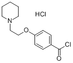 4-(2-PIPERIDIN-1-YLETHOXY)BENZOYL CHLORIDE HYDROCHLORIDE CAS#: 84449-81-0