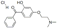 [4-[2-(dimethylamino)ethoxy]-2-hydroxyphenyl] phenyl ketone hydrochloride CAS#: 83803-91-2