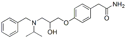 4-[2-hydroxy-3-[benzyl(isopropyl)amino]propoxy]phenylacetamide CAS#: 85650-48-2