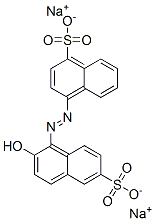 4-[(2-hydroxy-6-sulpho-1-naphthyl)azo]naphthalene-1-sulphonic acid, sodium salt CAS#: 85283-71-2