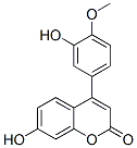 4-(3-Hydroxy-4-methoxyphenyl)-7-hydroxy-2H-1-benzopyran-2-one CAS#: 89701-84-8