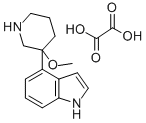 4-(3-Methoxypiperidin-3-yl)-1H-indole oxalate CAS#: 83363-33-1
