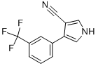 4-[3-(TRIFLUOROMETHYL)PHENYL]-1H-PYRROLE-3-CARBONITRILE CAS#: 87388-15-6
