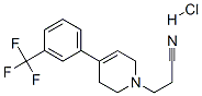 4-(3-Trifluoromethylphenyl)-1-(2-cyanoethyl)-1,2,3,6-tetrahydropyridin e hcl CAS#: 84226-38-0