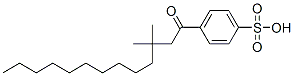 4-(3,3-dimethyl-1-oxotridecyl)benzenesulfonic acid CAS#: 81918-89-0