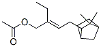 4-(3,3-dimethylbicyclo[2.2.1]hept-2-yl)-2-ethyl-2-butenyl acetate CAS#: 85567-27-7