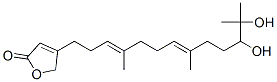 4-[(3E,7E)-11,12-Dihydroxy-4,8,12-trimethyl-3,7-tridecadienyl]-2(5H)-furanone CAS#: 83790-31-2