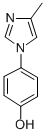 4-(4-METHYL-1H-IMIDAZOL-1-YL)PHENOL CAS#: 81376-53-6
