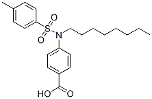 4-(4-Methyl-N-octylphenylsulfonaMido)benzoic acid CAS#: 82318-17-0
