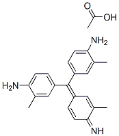 4-[(4-amino-m-tolyl)(4-imino-3-methyl-2,5-cyclohexadien-1-ylidene)methyl]-o-toluidine monoacetate CAS#: 85283-61-0