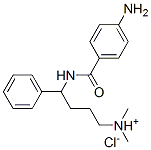 [4-[(4-aminobenzoyl)amino]-4-phenyl-butyl]-dimethyl-azanium chloride CAS#: 80704-43-4