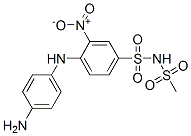 4-[(4-aminophenyl)amino]-N-(methylsulphonyl)-3-nitrobenzenesulphonamide CAS#: 83763-50-2