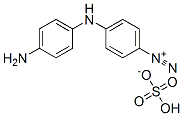 4-[(4-aminophenyl)amino]benzenediazonium hydrogen sulphate CAS#: 80997-88-2