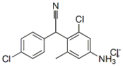 [4-[(4-chlorophenyl)cyanomethyl]-5-chloro-m-tolyl]ammonium chloride CAS#: 83763-13-7