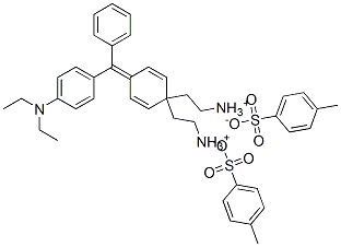 [4-[4-(diethylamino)benzhydrylidene]cyclohexa-2,5-dien-1-ylidene]diethylammonium toluene-p-sulphonate CAS#: 84962-82-3